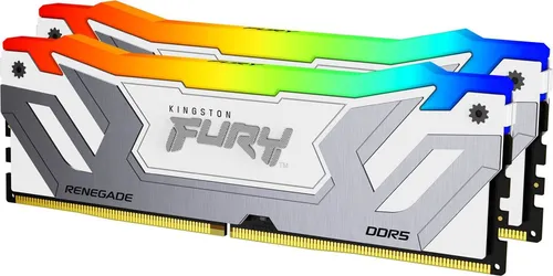 CU-DIMM 48 GB DDR5-8400 Dual-Kit - FURY Renegade RGB - Arbeitsspeicher mit 48 GB (2x 24 GB) und beeindruckendem RGB-Design für leistungsstarke Gaming-Setups und kreative Anwendungen.