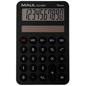 MAUL ECO MD 1 Taschenrechner schwarz