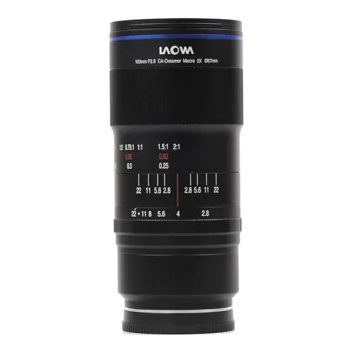 LAOWA 100mm f/2,8 2:1 Ultra Macro APO für Sony FE-Mount - Objektiv für beeindruckende Makrofotografie mit 2:1 Vergrößerung und hervorragender Bildqualität, ideal für Detailaufnahmen von kleinen Motiven.