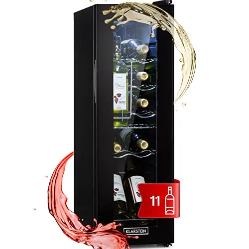 Shiraz 12 Slim Uno Weinkühlschrank 32l von Klarstein