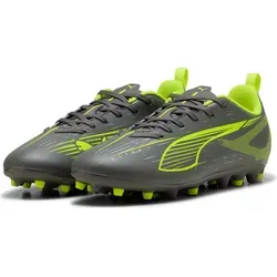 Puma Ultra 5 Play Mg Fußballschuhe EU 38 - Leichte Fußballschuhe für Kinder, ideal für Kunstrasen und Hartplätze. Geprägter Stützrahmen sorgt für Stabilität und perfekten Sitz, während die flache Außensohle optimale Agilität ermöglicht.