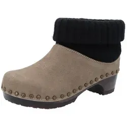 Produktbild Berkemann Damen Winter Toeffler Holzschuh, sandbeige/schwarz, 39.5 EU