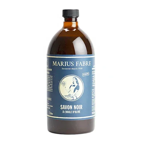 Flüssigseife, schwarz, Marius Fabre, Allzweckreiniger, Nachfüller, 1 l, für Haus