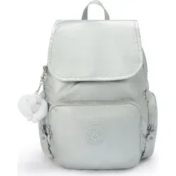 Kipling City Zip Mini 9 Liter Rucksack KI5634 New Bright Metallic - Silber