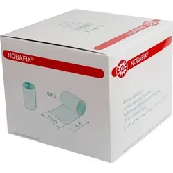 Nobamed Fixierbinden Nobafix Hospital, 50 Stück, 4m x 6cm - Elastische Fixierbinden, ideal zur sicheren Fixierung von Wundauflagen und Verbänden. Perfekt als Unterzug und zum Anmodellieren von Gipsschienen. 50 Stück, 4m x 6cm, nicht selbsthaftend.