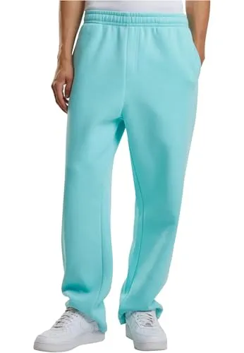 Build Your Brand Men's BY288-Fluffy Trackpants, Berylblue, L - Sport – Jogginghosen für Herren, ultra weich und locker geschnitten für maximale Bewegungsfreiheit – ideal für entspannte Anlässe oder den modernen Streetstyle.