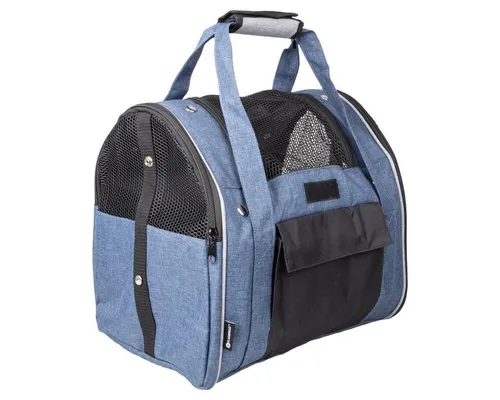 Flamingo Tiertransporttasche Rucksack Lenie blau