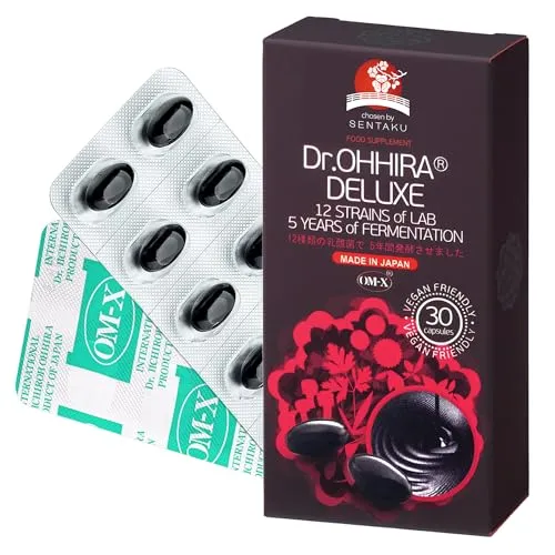 Dr.OHHIRA® Deluxe Probiotika in schwarz von Dr. OHHIRA