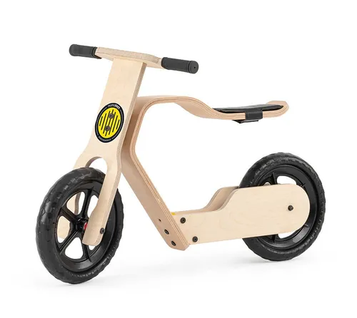 Mamatoyz 02R RideMe Montessori Laufrad - Kinderfahrzeuge aus Naturholz, fördert Gleichgewicht und Muskelentwicklung mit verstellbarem Sitz und Lenker für eine individuelle Anpassung.