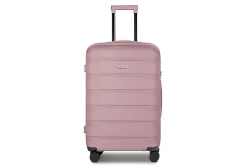 D&N Hartschalen-Trolley South Dakota, 4 Rollen, ABS in gold von d & n