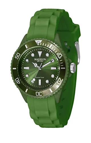 Produktbild Madison New York Unisex-Armbanduhr Candy Time Mini Analog Silikon L4167-18/3