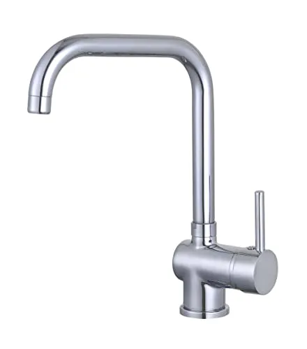 Küchenarmatur Niederdruck PRAG eckig, Chrom