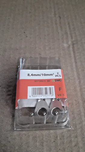 SWG Lötkabelschuhe, 8,4 mm/10 mm², verzinnt, DIN 46211,