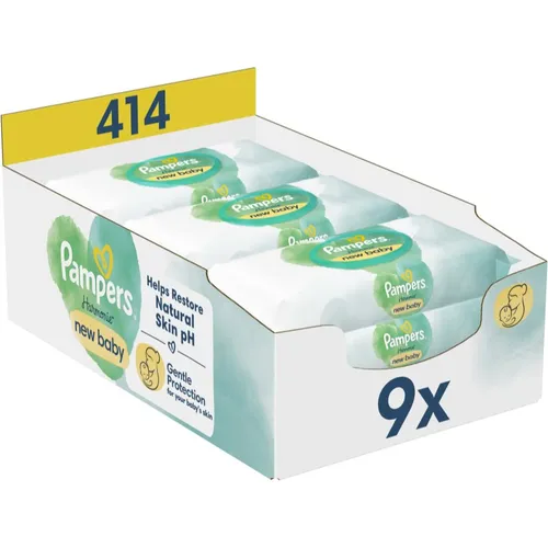 Pampers Harmonie New Baby feuchte Feuchttücher für Kinder 414 St.