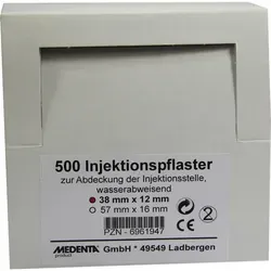 Injektionspflaster 1,2x3,8 cm 500 St