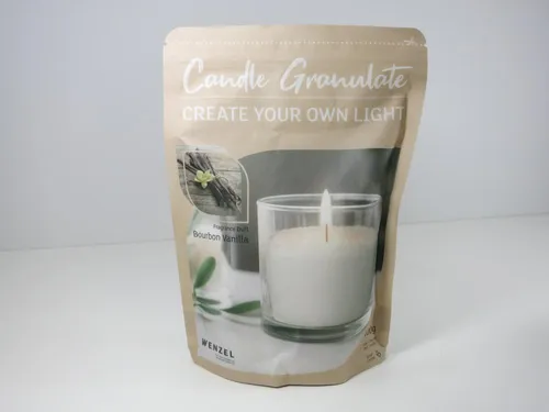 Wachsgranulat, Kerzenwachs Duft Bourbon Vanilla, Kerzen Wenzel