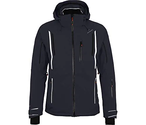 Bergson Riley | Herren Skijacke, wattiert, 20000 mm Wassersäule, Night Sky [367], 52 - Herren