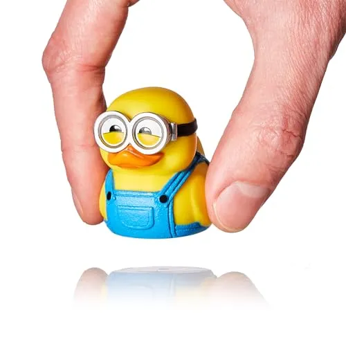 TUBBZ Mini Bob Sammelbare Vinyl-Gummiente - Offizielles Despicable Me 4 Minions Merchandise - Kinderfernsehen & Filme