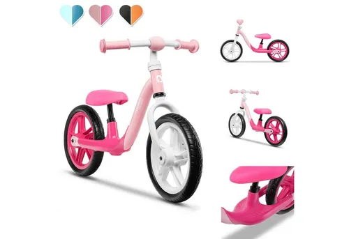 LIONELO Alex 12 Zoll Laufrad für Kinder bis 30 kg - Laufrad mit EVA Schaumrädern, ideal für sicheres und komfortables Fahren für Kinder im Alter von 2-5 Jahren.