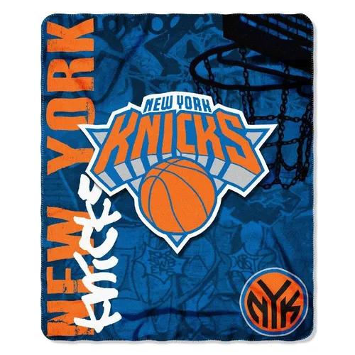 Offizielle NBA Fleecedecke 152 x 127 cm - Bettdecken mit NBA-Logo, weiches und warmes Fleece für kuschelige Abende beim Basketball schauen. Maschinenwaschbar und pflegeleicht.