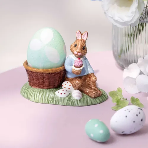 VILLEROY & BOCH Jahres-Eierbecher 2026 - 1964 - Mehrfarbig - Eleganter Eierbecher aus hochwertigem Porzellan, ideal für das Osterfrühstück. Ein stilvolles Accessoire für jeden Tisch, mit traditionellem Design aus Deutschland.
