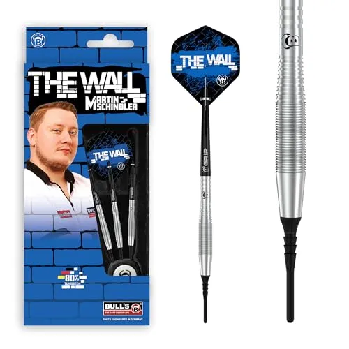 BULL'S Martin Schindler Dart – 18g Silber