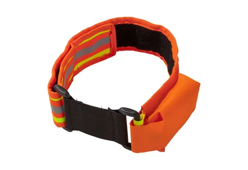 HEIM Hunde-Halsband Signalhalsung mit GPS-Trackertasche - Tierhalsbänder mit GPS-Trackertasche, ideal für sichere Spaziergänge und zur Ortung Ihres Hundes.