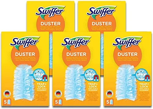Swiffer Staubwedel Staubanzieh- und Staubschutzwedel, Ersatzeinlagen 25 Stück (5 X 5)