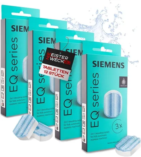 Siemens TZ80002 Entkalkungstabletten 4x3 Stück