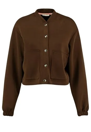 Key Largo Damen KALEELA Strickjacke in Braun (1600), S von KEY LARGO