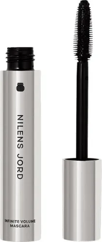 Nilens Jord Augen Infinite Volume Mascara 1,40 ml - Mascaras mit Pro-Vitamin B5 für voluminöse, tiefschwarze Wimpern und langanhaltenden Curl-Effekt. Die flexible Gummibürste sorgt für perfekte Trennung und Definition.
