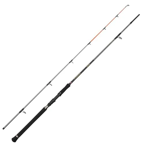 Penn Regiment IV Spin Pilk Rod 2.40m - Angelruten für Salzwasserangeln, leicht und vielseitig mit hoher Haltbarkeit dank High Modulus 30T Carbon Blank. Ideal für Kabeljau, Aal, Barsch und mehr.