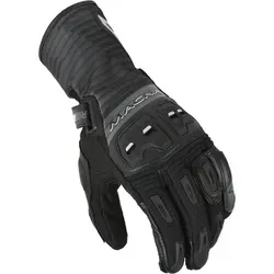 Macna Shellar perforierte Motorradhandschuhe, schwarz, Größe L für Männer