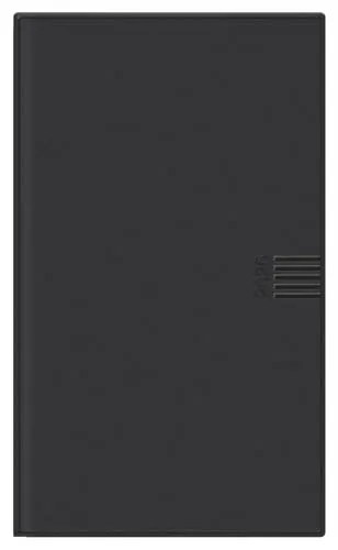 Wochen-Taschenkalender 2026, schwarz