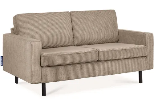 KONSIMO® 3-Sitzer INVIA Einzelsofa, Polsterung aus hochwertigem Schaumstoff,in Pet Friendly Cord-Stoff