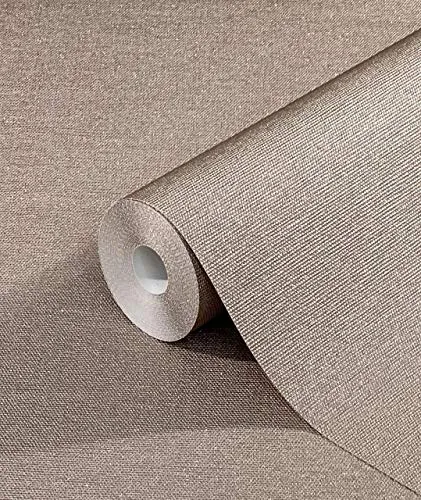 Vlies Tapete Einfarbig Struktur Metallic alt-rosa City Glam 32627 - Moderne Wandtapete in glänzendem alt-rosa, ideal für jeden Raum. Vinylbeschichtet und hochwertig, sorgt für ein stilvolles Ambiente.