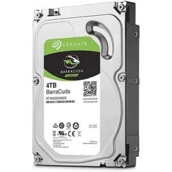Seagate Barracuda 4TB interne Festplatte 3,5' ST4000DM005 - Festplatte für Desktop-Computer mit 4 TB Speicherkapazität und 7200 U/min für schnelle Ladezeiten. Ideal für Gaming und große Datenmengen.