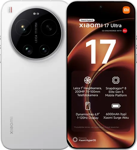 Xiaomi 17 Ultra 1TB/16GB RAM Dual-SIM Smartphone