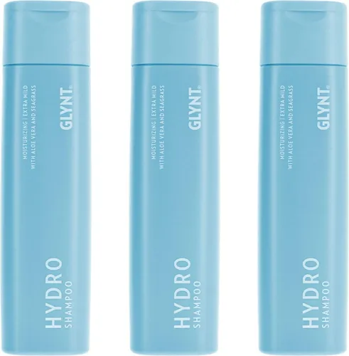 GLYNT Hydro 3 x 250 ml Shampoo Feuchtigkeitsspendend Set von GLYNT
