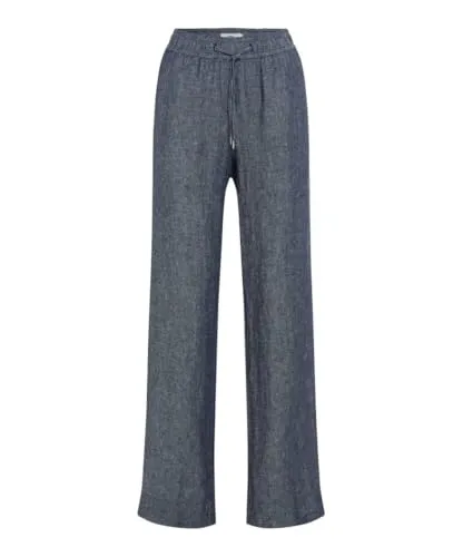 BRAX Damen Style Farina New Pure Linen Quality Hose - Stylische Leinenhose im Wide Leg Schnitt, ideal für warme Tage und bequem im Tragen.