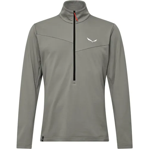 Salewa Herren Puez Cammino PL HZ Jacke XXL grau - Wanderjacke aus leichtem Polarlite Grid, perfekt als Midlayer für komfortable Wandertouren.