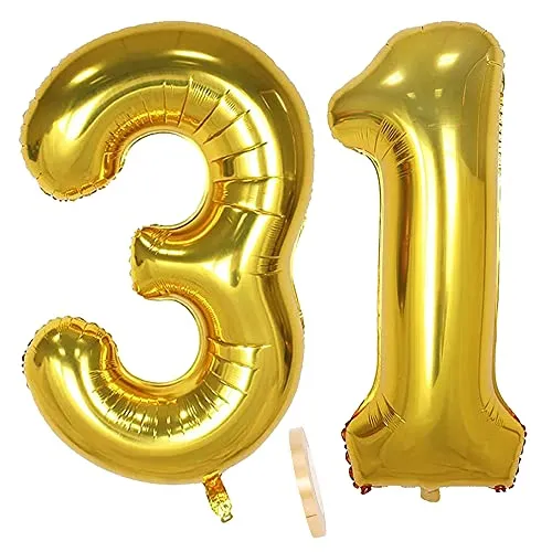 Luftballons Gold von QIUJUNDE