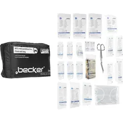 F.BECKER Verbandkasten Verbandtasche nach DIN 13164:2022 90310002