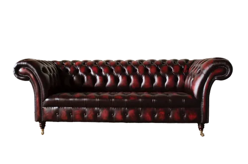 Chesterfield Leder Sofa 3 Sitzer Braun - Elegante Designer Couch - Stilvolles 3-Sitzer Sofa in Braun für das Wohnzimmer. Hochwertige Materialien und edles Design sorgen für Komfort und einen Hauch von Luxus. Ideal für entspannte Abende.