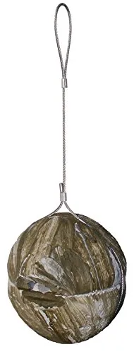 SCHWEGLER 1ZA Zaunkönig Nistkugel - Vogelhäuser mit integriertem Katzen- und Marderschutz aus robustem SCHWEGLER-Holzbeton für sicheren Nistplatz.