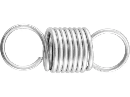 Zugfeder 9,5x24,5x1,0 mm Stahlfeder Druckfeder Federn 12 stück verzink