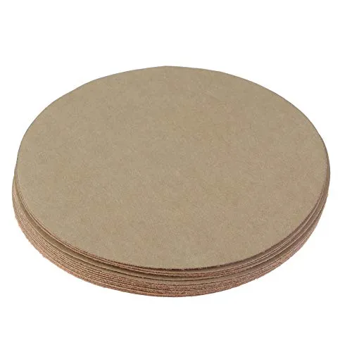 Rundes Schleifpapier klett 10000# Schleifblätter Pflanzliche Fasern Körnung Sand Polierpapier - 15 Stück