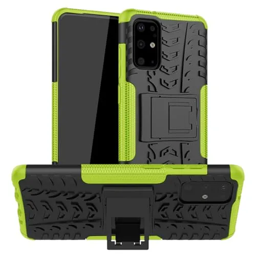 Oudoor Hülle Kompatibel mit Samsung Galaxy S20+ | Case Panzer Hülle Cover Schutzhülle Etui Bumper | Grün