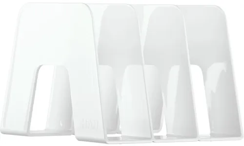 HAN-Bürogeräte Stehsammler Katalogsammler Sorter 3 Fächer weiß