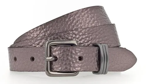 Tamaris Ledergürtel Essential Classics - Gürtel aus hochwertigem Echtleder, 25 mm breit mit schlichter Dornschließe. Garantiert einen femininen Look und ist nachhaltig zertifiziert.